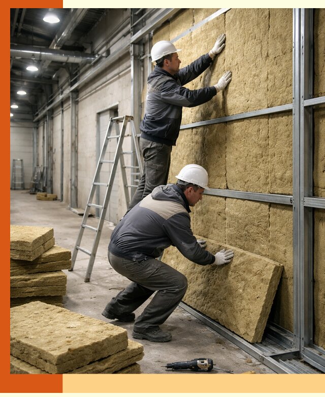 Утепление цеха под ключ в Южноуральске с гарантией качества