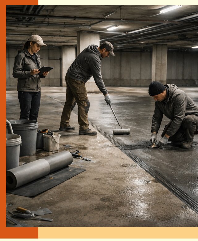 Гидроизоляция паркинга в Южноуральске: качественная защита зданий