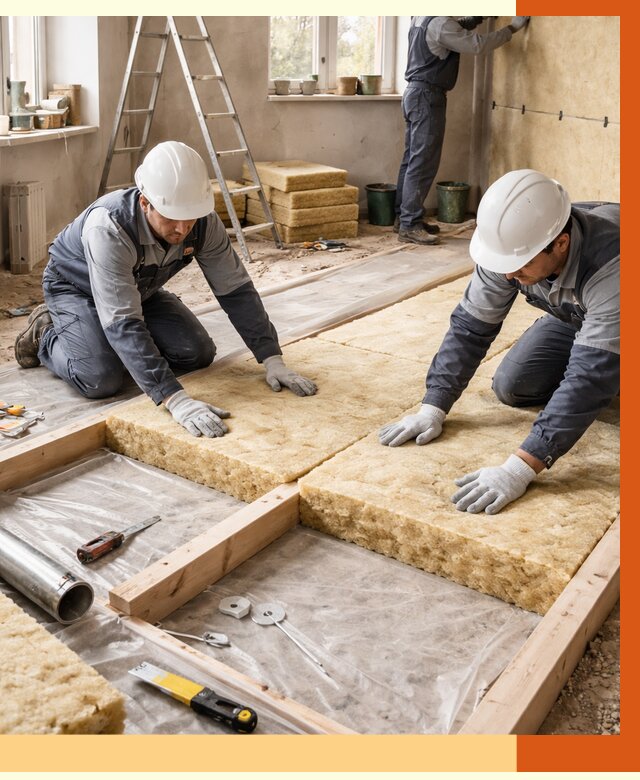 Восстановление теплоизоляции в Южноуральске от 9296 руб. — ремонт утепления под ключ | ТепломастерЖрк